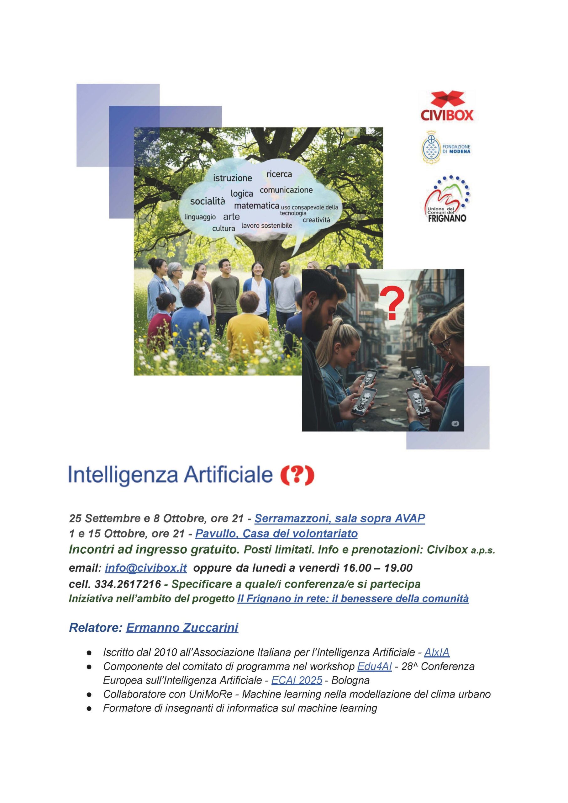 Corso CIVIBOX_Intelligenza artificiale_Ermanno Zuccarini_Pagina_1